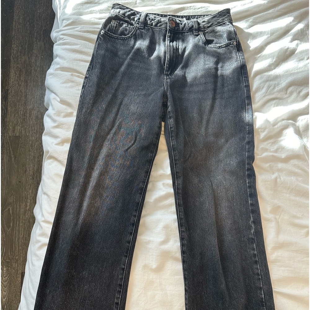 Garage grey 90s straight jean